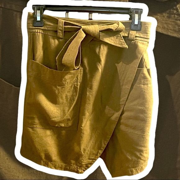 Madewell Dresses & Skirts - 💥2/$15💥 Madewell High-waist Tie skirt 100% silk